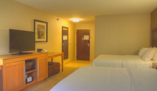 Habitación, 2 camas de matrimonio, no fumadores