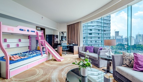 Habitación Premium, varias camas