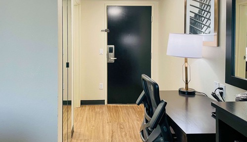 Habitación, 2 camas de matrimonio, accesible para personas con discapacidad, no fumadores