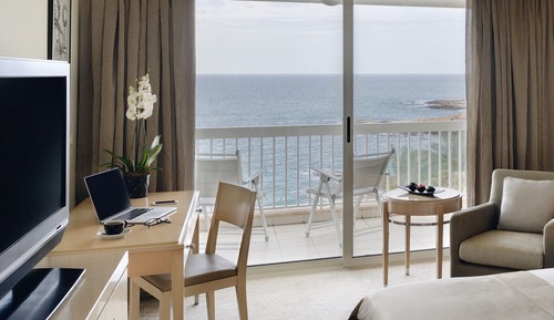 Habitación ejecutiva, 1 cama de matrimonio grande, vistas al mar
