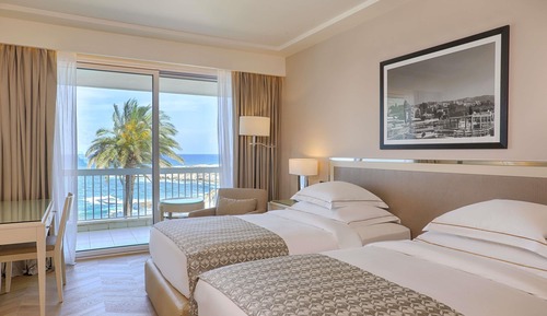 Habitación Deluxe con 2 camas individuales, 2 camas individuales, vistas al mar