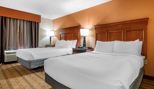 Habitación estándar, 2 camas de matrimonio, no fumadores