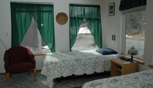 Habitación, varias camas