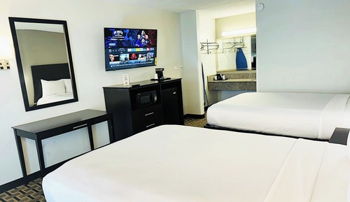 Habitación Deluxe, 2 camas dobles, accesible para personas con discapacidad, no fumadores