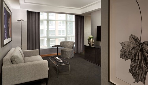 Suite ejecutiva, en esquina
