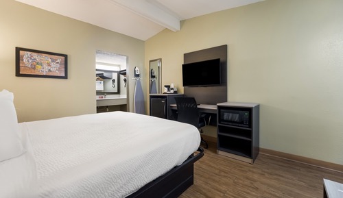 Habitación estándar, 1 cama de matrimonio grande, no fumadores, frigorífico y microondas