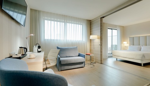 Suite junior, terraza