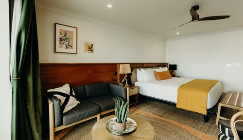 Habitación Deluxe, 1 cama de matrimonio grande, balcón, vistas al mar