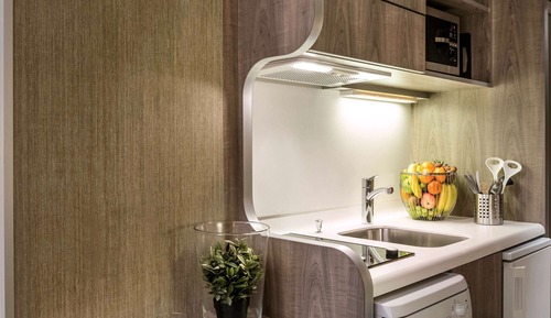 Apartamento clásico, 1 cama doble con sofá cama