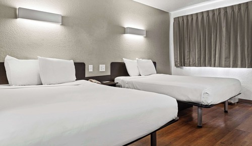 Habitación Deluxe, 2 camas de matrimonio, no fumadores, frigorífico y microondas