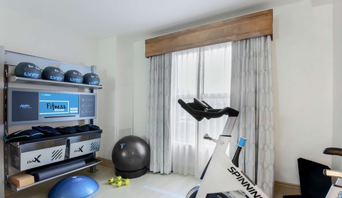 Habitación, 1 cama de matrimonio grande (Fitness Room with Spin Bike & Gymrax)