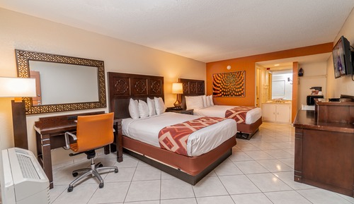 Habitación Deluxe, 2 camas de matrimonio