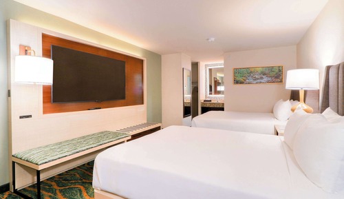 Habitación estándar, 2 camas de matrimonio, no fumadores