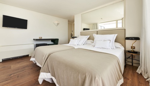 Habitación doble, balcón, vistas al mar