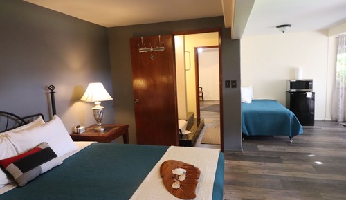 Habitación Deluxe, varias camas, baño privado