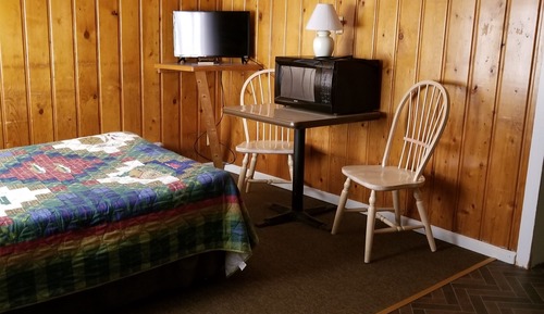 Cabaña superior, 1 cama doble con sofá cama, cocina básica