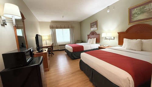 Habitación, 2 camas de matrimonio, fumadores