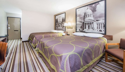 Habitación estándar, 2 camas de matrimonio