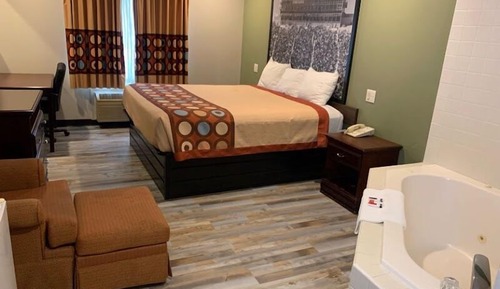Suite estudio, 1 cama de matrimonio grande, no fumadores, microondas