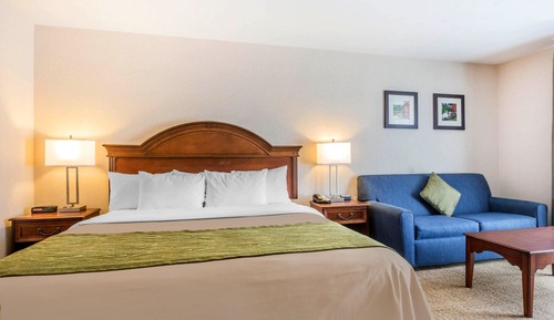 Habitación Deluxe, 1 cama de matrimonio grande con sofá cama, no fumadores
