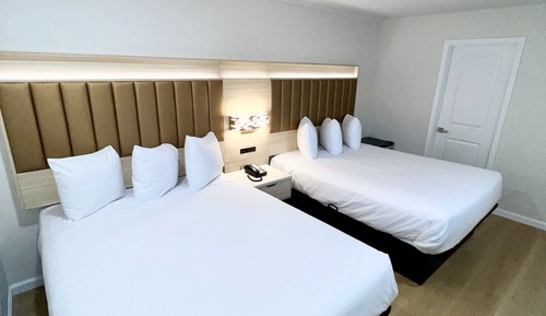 Habitación Deluxe, 2 camas de matrimonio, no fumadores