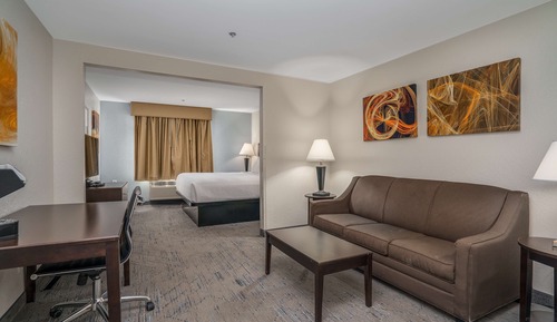 Suite Business, 1 cama de matrimonio grande, no fumadores, frigorífico y microondas