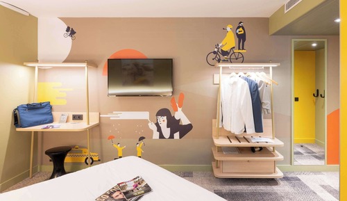 Suite estándar, 2 camas dobles, habitaciones comunicadas
