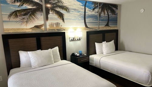 Habitación, 2 camas de matrimonio, no fumadores