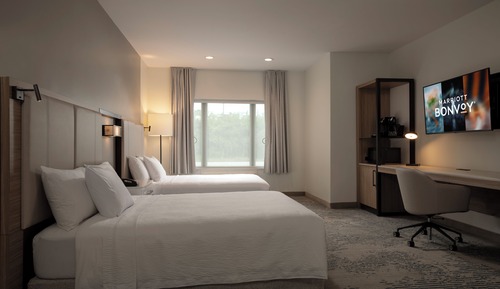 Suite, varias camas (Mobility/Hearing Access, Roll-In Shwr)