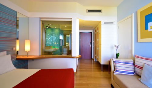 Habitación superior, vistas al mar