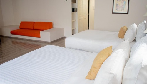 Suite junior, 2 camas de matrimonio, no fumadores