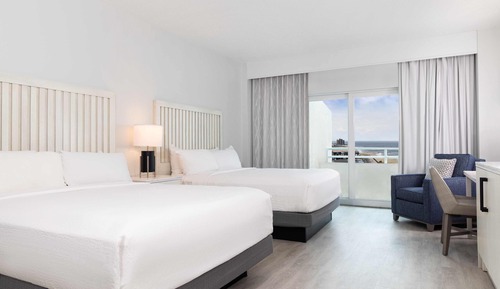 Standard Room, Two Queen Beds, Coastline View