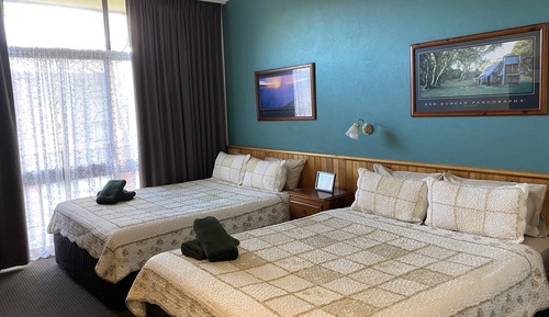 Habitación Deluxe, 2 camas de matrimonio, no fumadores, balcón