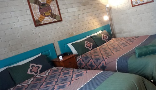 Habitación Deluxe, 2 camas de matrimonio, no fumadores, balcón (Room 20 Deluxe Queen)