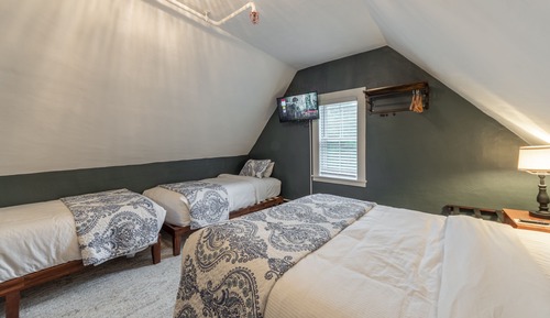 Habitación clásica, varias camas, no fumadores (JFK Jr, 1 queen bed,2 twin beds, 3 Fl)