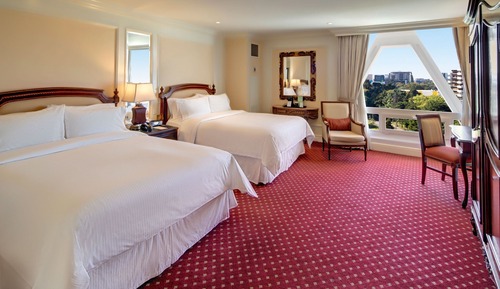 Westin, Habitación ejecutiva, 2 camas de matrimonio, planta ejecutiva