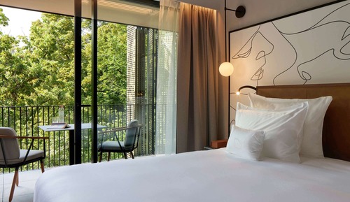 Habitación Deluxe, 1 cama de matrimonio, balcón