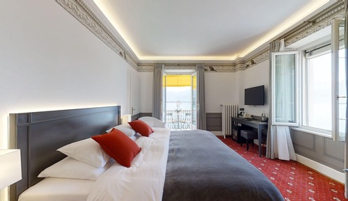 Habitación Deluxe doble, 2 camas individuales, vistas al lago