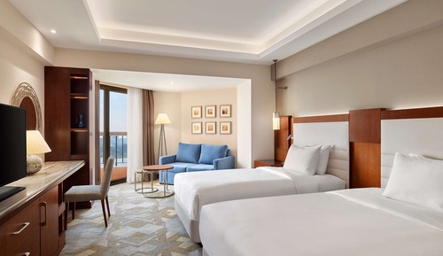 Habitación ejecutiva, 1 cama de matrimonio grande, vistas a la ciudad