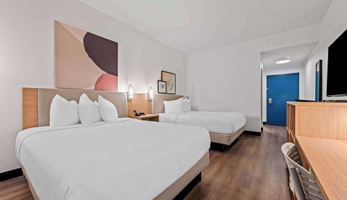 Habitación, 2 camas de matrimonio