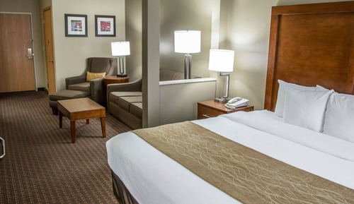 Suite, 1 cama de matrimonio grande con sofá cama, no fumadores
