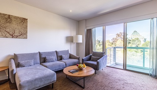 Apartamento ejecutivo, 1 habitación, vistas al jardín