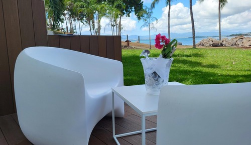 Habitación, vistas al mar
