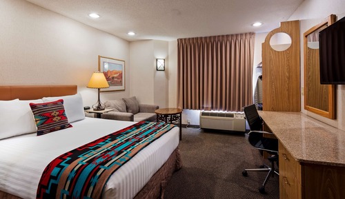 Suite, 1 cama de matrimonio, no fumadores, frigorífico y microondas (with Single Sofabed)