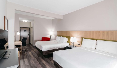 Habitación, 2 camas de matrimonio, no fumadores
