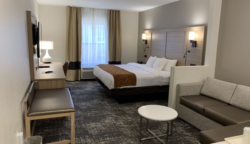 Suite, 1 cama de matrimonio grande con sofá cama, no fumadores