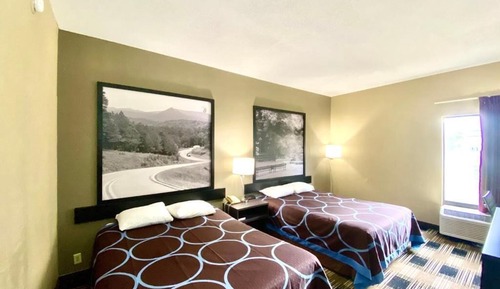 Habitación estándar, 2 camas de matrimonio, no fumadores, frigorífico y microondas