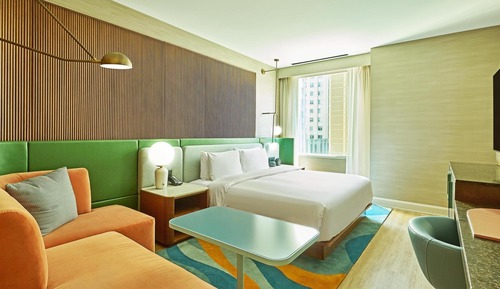 Habitación, 1 cama de matrimonio grande (High Floor)