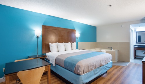 Habitación Deluxe, 1 cama de matrimonio grande, fumadores, bañera de hidromasaje