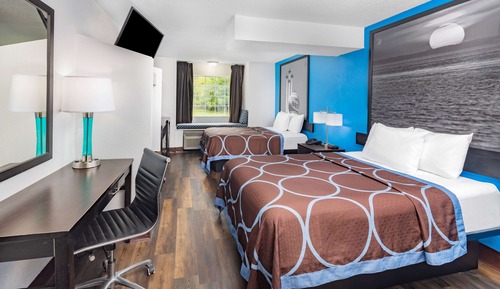 Habitación Deluxe, 2 camas de matrimonio, no fumadores